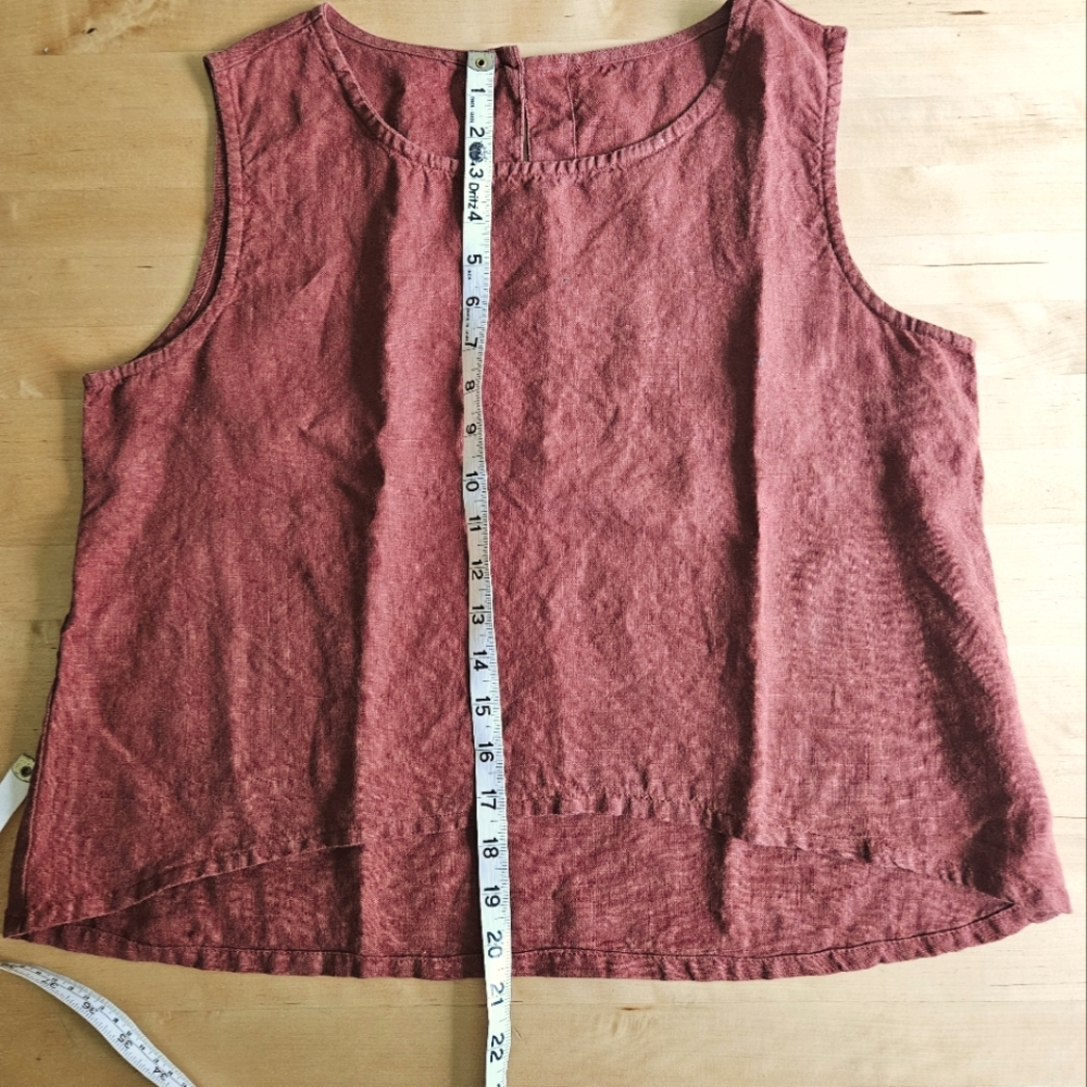 Not Perfect Linen, ML, hacked in length
